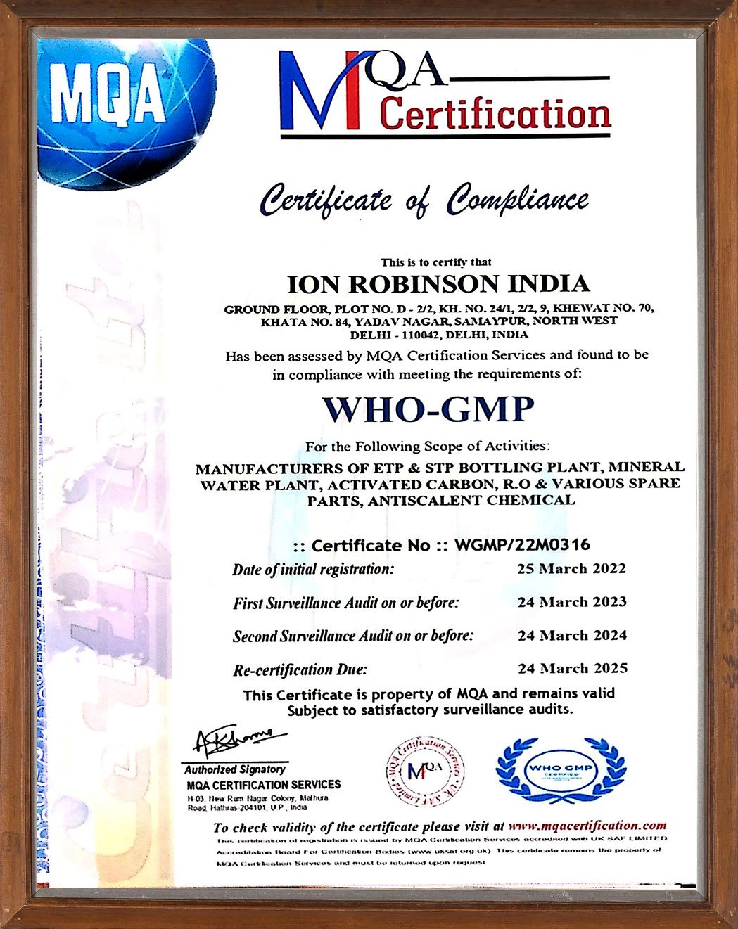 Certificate 4